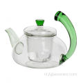 600 ml nieuwe design glazen theepot waterkoker